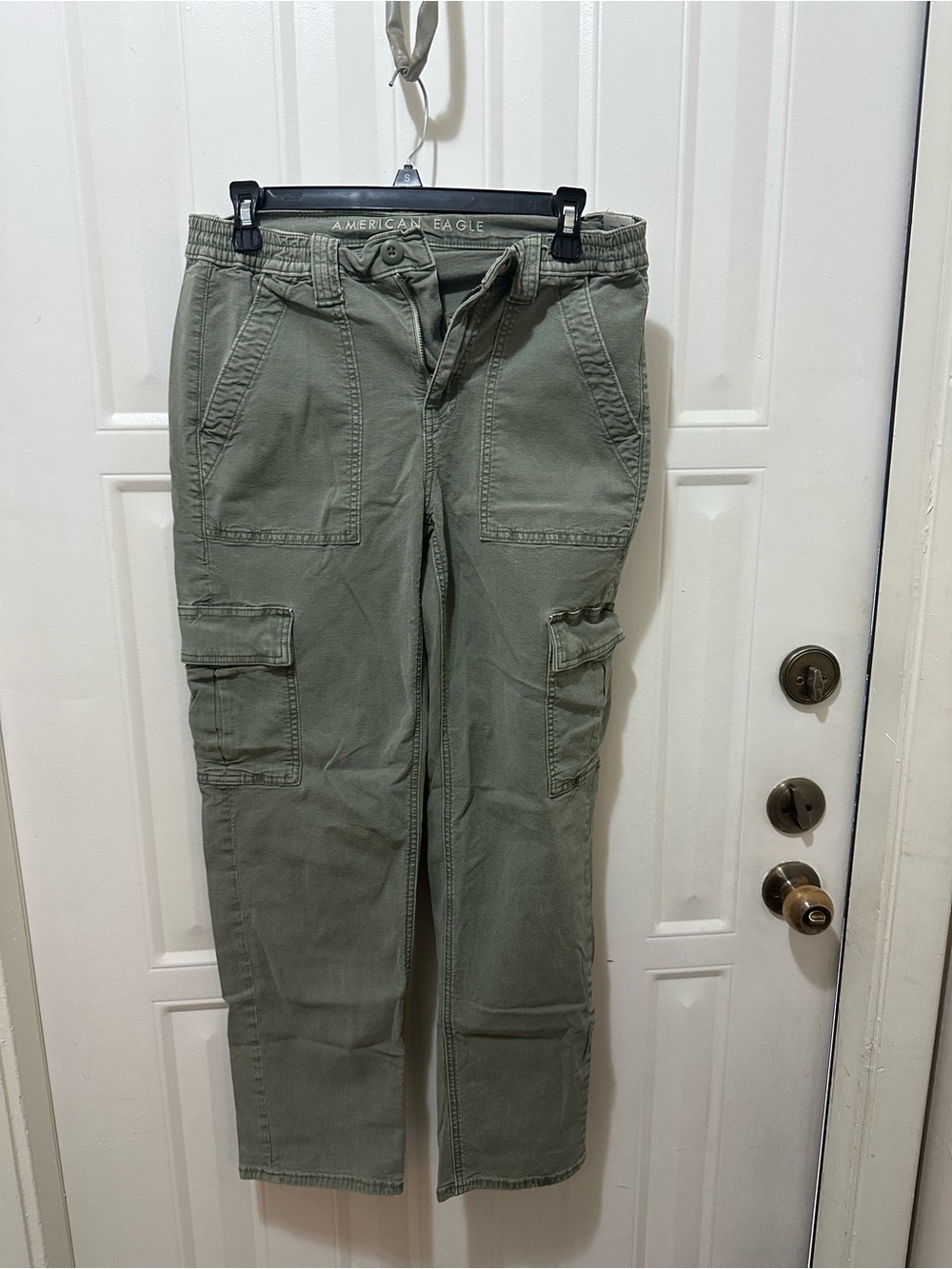 American Eagle Outfitters Light Olive Utility Pants